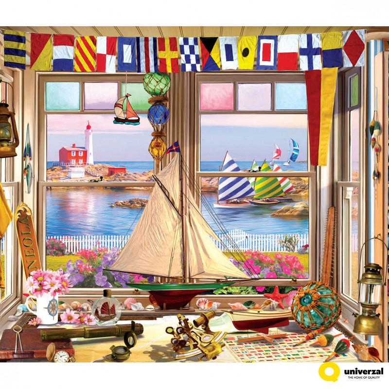 PUZZLE 550 DELOVA 8551-5995 LIGHTHOUSE TIN 