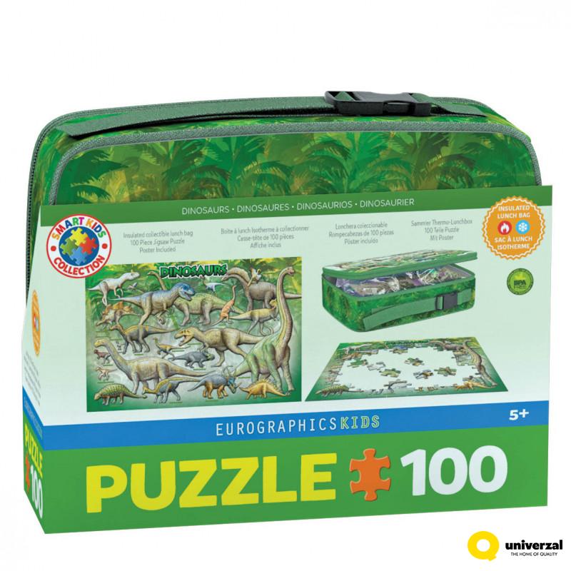 PUZZLE  LUNCH BOX 9100-0098 DINOSAURUS 