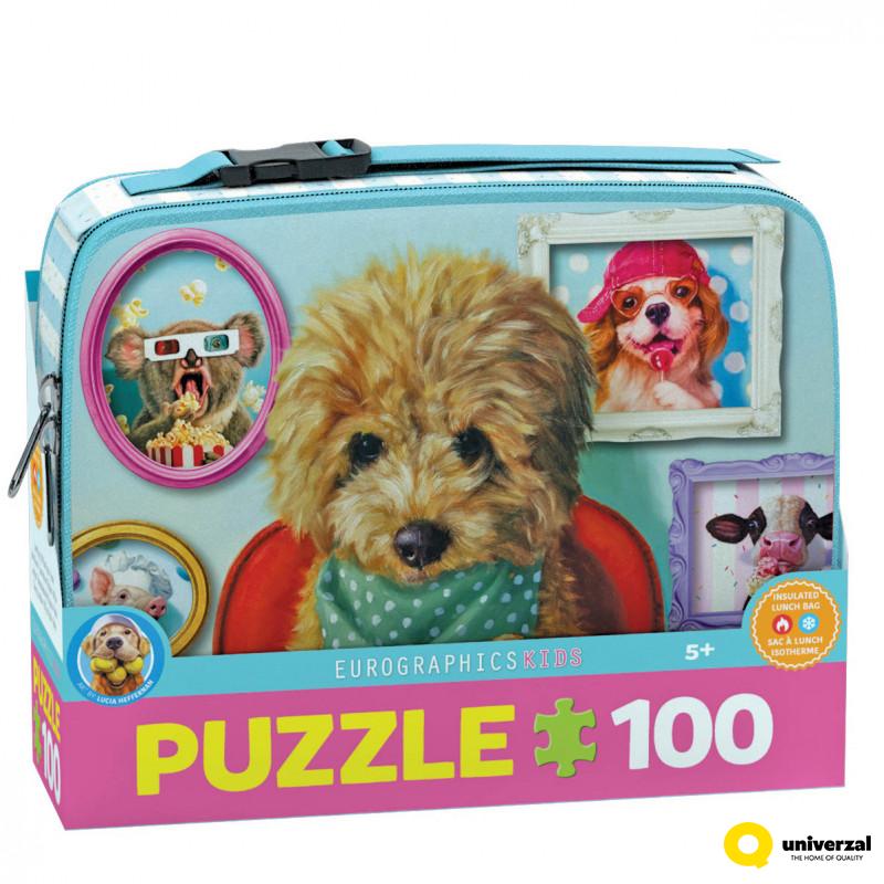 PUZZLE LUNCH BOX  9100-5818  DINNER TIME BY HEFFERNAN 