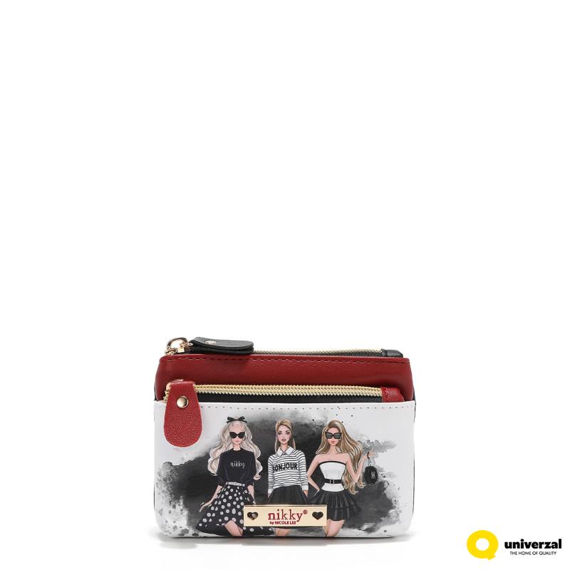 TORBICA NOVČANIK ZIPPER NIKKY NK22526 TRIO SS2025 