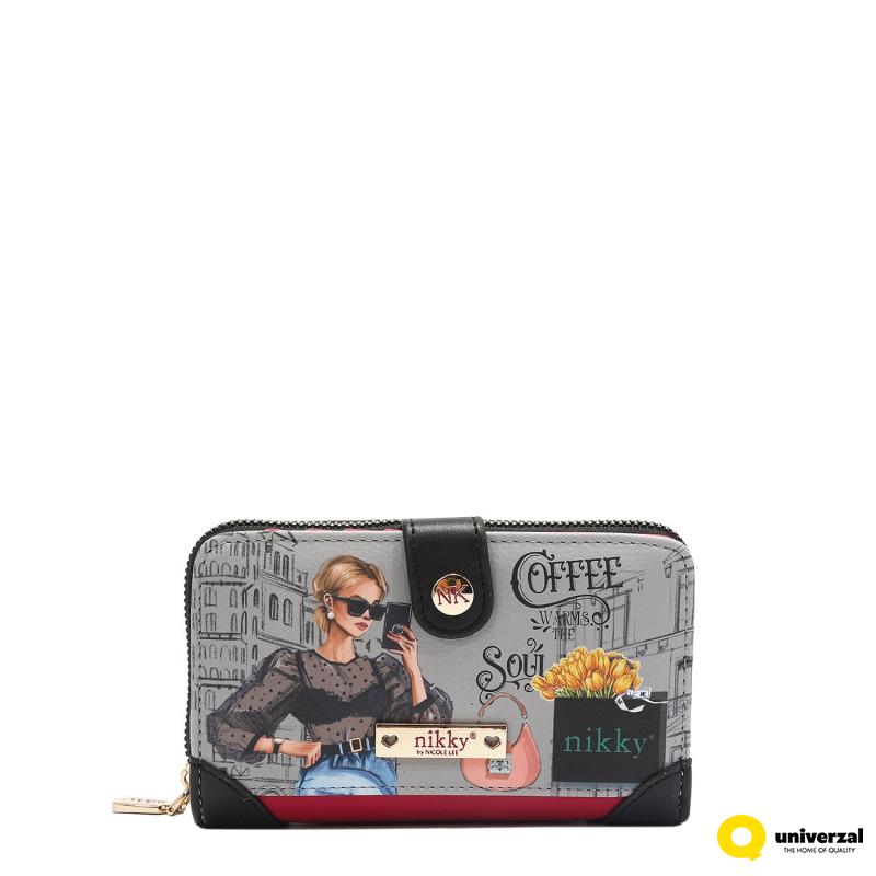 NOVČANIK NIKKY KOPČA NK22522 URBAN COFFEE DREAM SS2025 