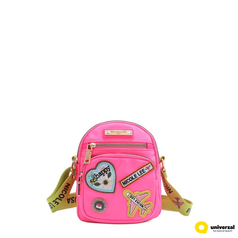 TORBA NICOLE LEE N17236 PINK SS2025 