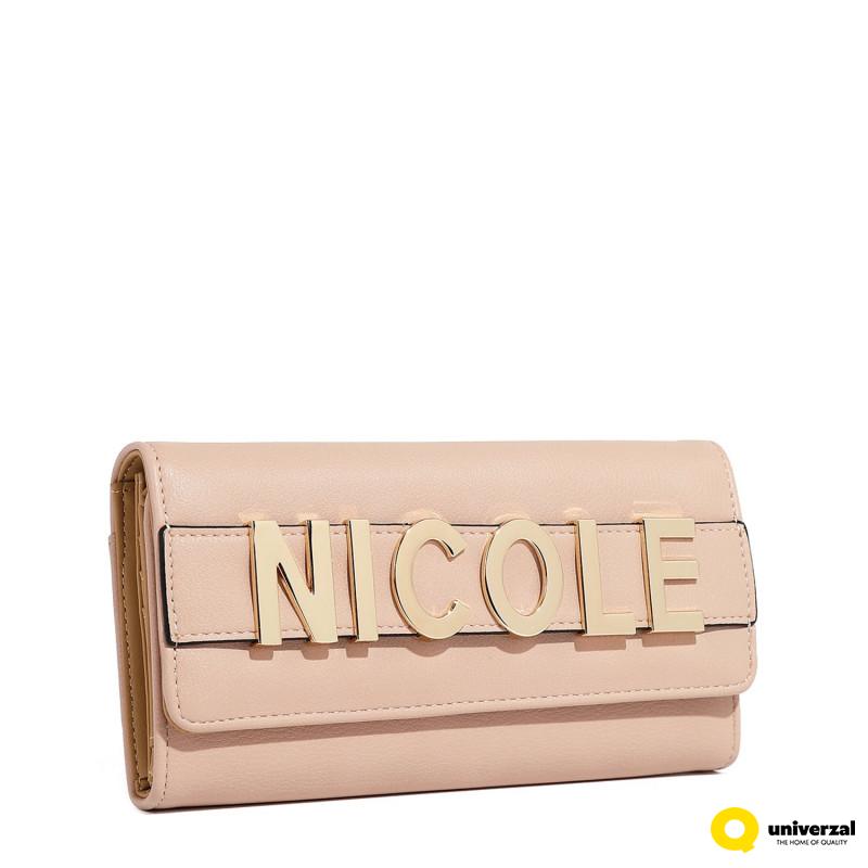 NOVČANIK KOPČA NICOLE LEE P7812 NUDE SS2025 