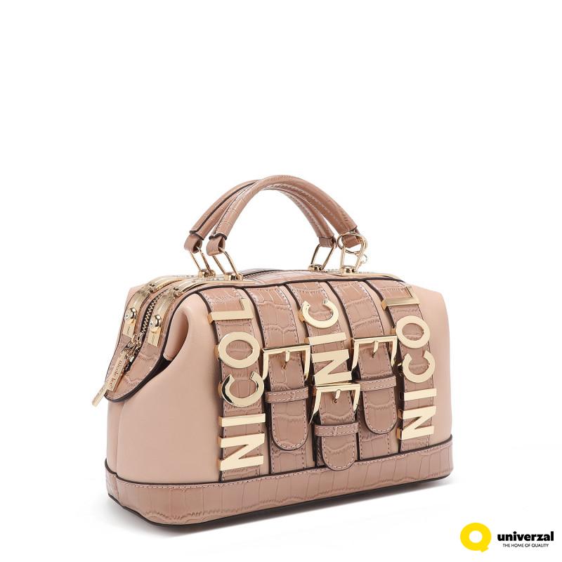 TORBA NICOLE LEE P17208 LOGO NUDE SS2025 