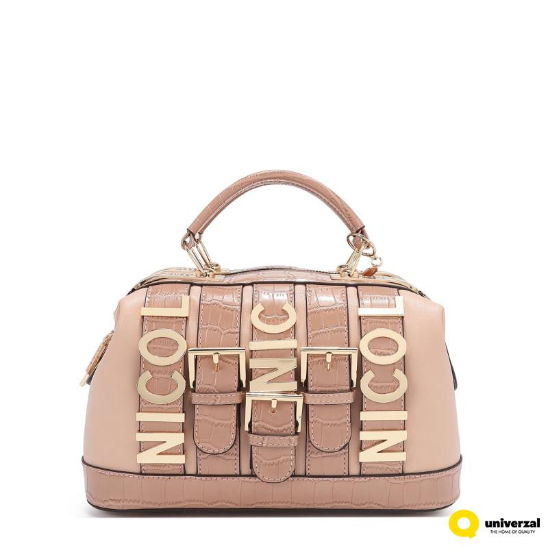 TORBA NICOLE LEE P17208 LOGO NUDE SS2025 