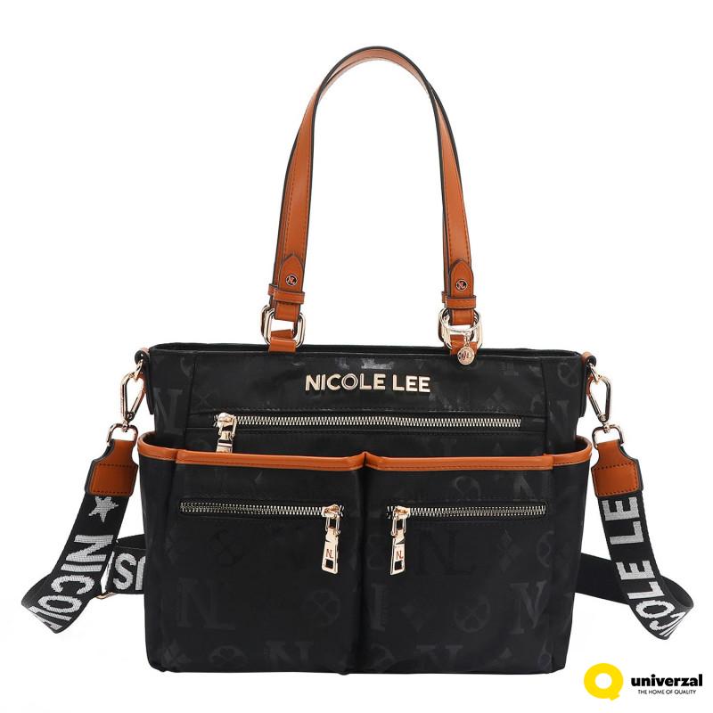 TORBA NICOLE LEE N17226 BLACK SS2025 