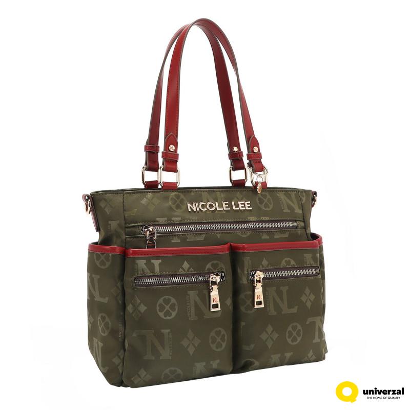 TORBA NICOLE LEE N17226 OLIVE SS2025 