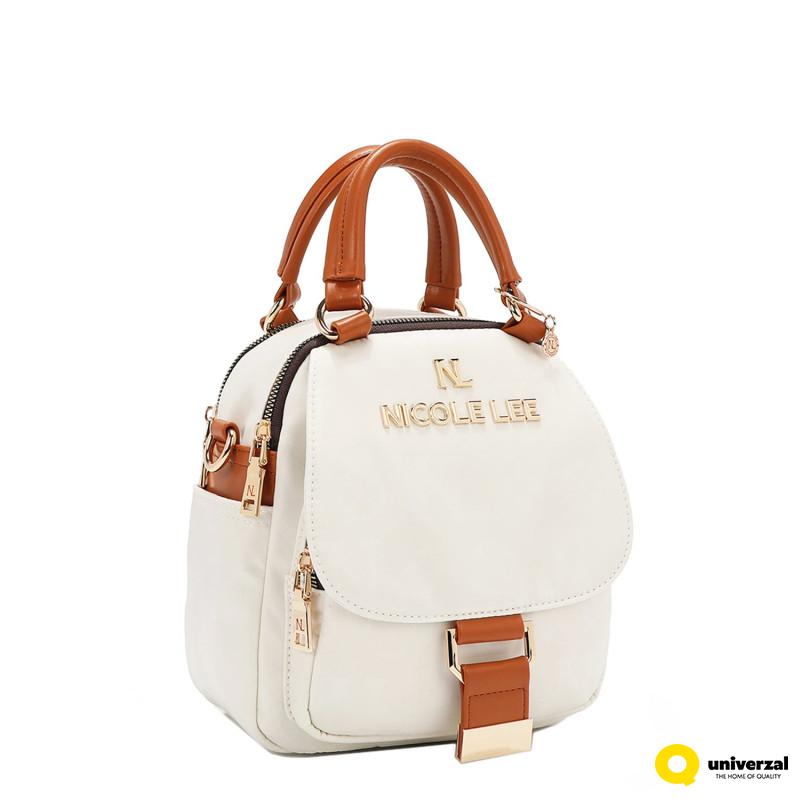 TORBA NICOLE LEE N17228 WHITE SS2025 