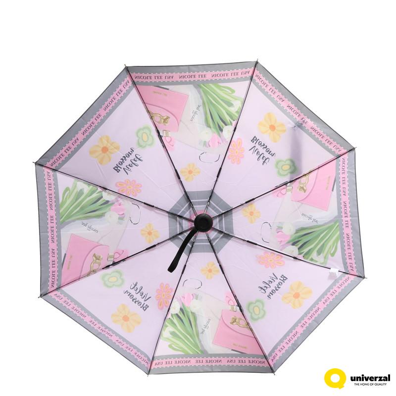 KIŠOBRAN NICOLE LEE UMB6519 VIOLET BLOSSOM SS2025 