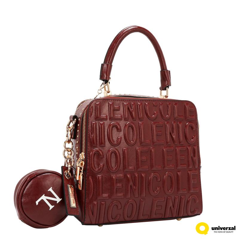 TORBA NICOLE LEE EMB17451 WINE 