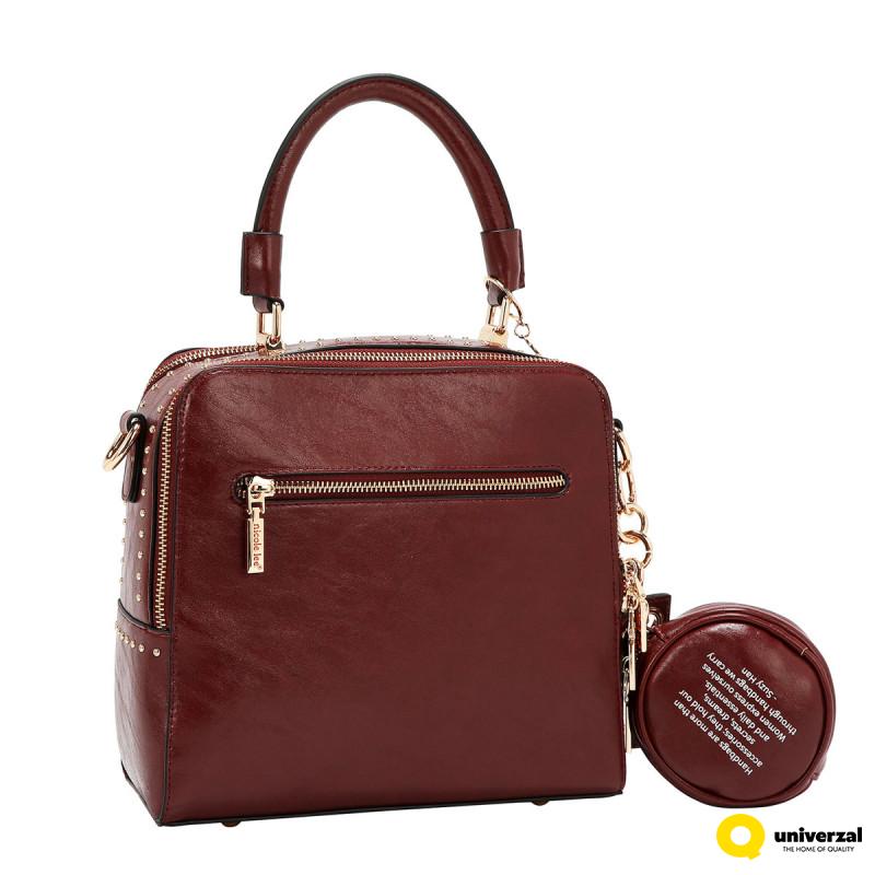 TORBA NICOLE LEE EMB17451 WINE 