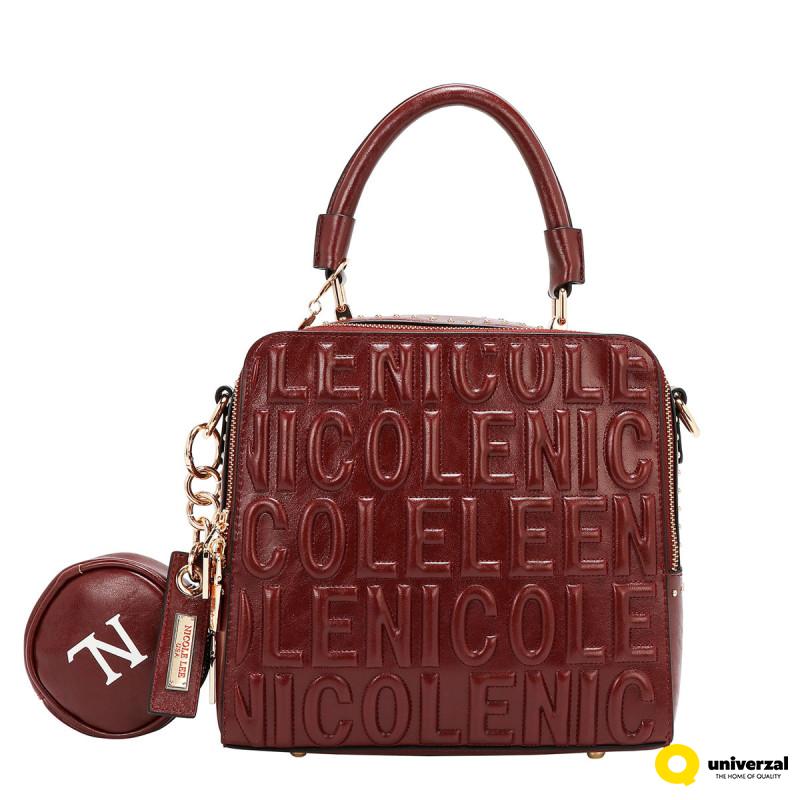 TORBA NICOLE LEE EMB17451 WINE 