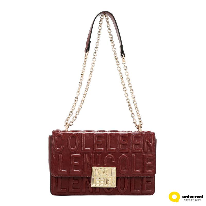 TORBA NICOLE LEE EMB17455 WINE 