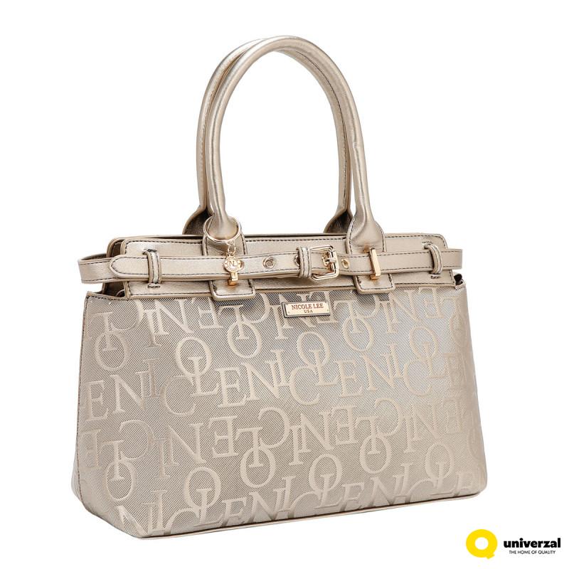 TORBA NICOLE LEE EMB17504 CHAMPAGNE 