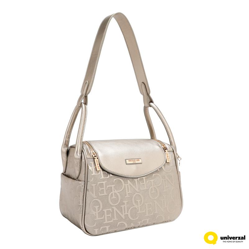 TORBA NICOLE LEE EMB17507 CHAMPAGNE 