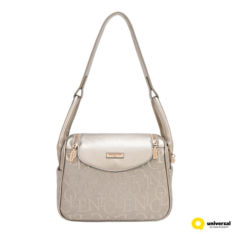 TORBA NICOLE LEE EMB17507 CHAMPAGNE 