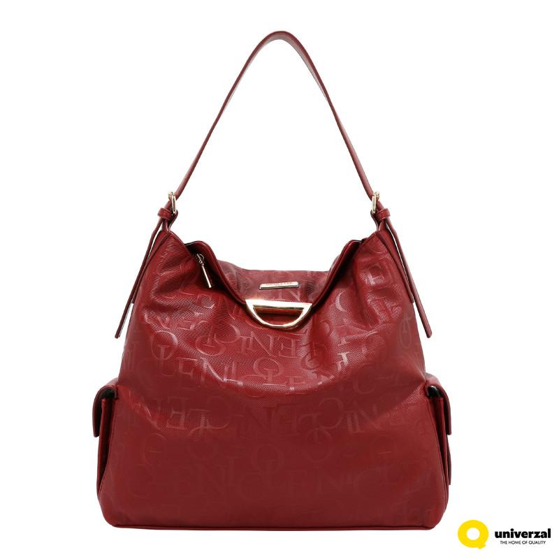 TORBA NICOLE LEE EMB17509 BURGUNDY 