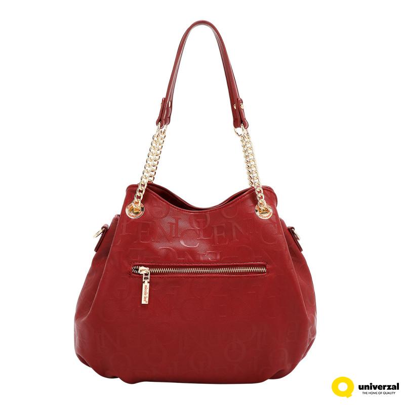 TORBA NICOLE LEE EMB17512 BURGUNDY 