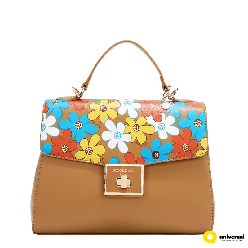 TORBA NICOLE LEE FLO17472 TAUPE 