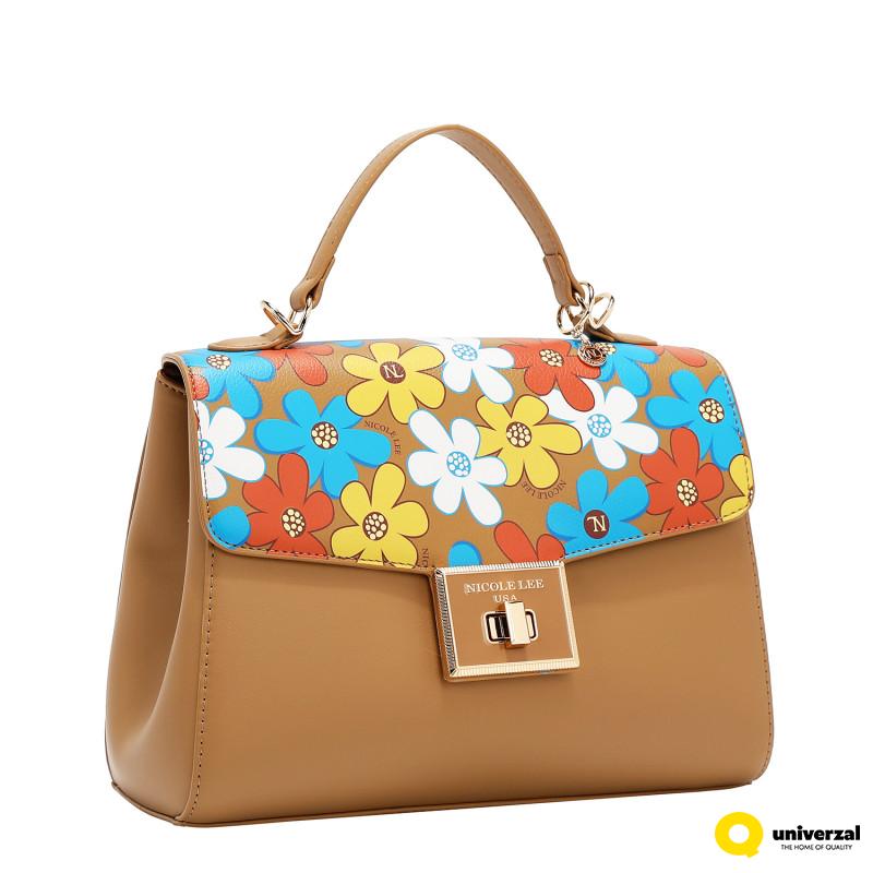 TORBA NICOLE LEE FLO17472 TAUPE 