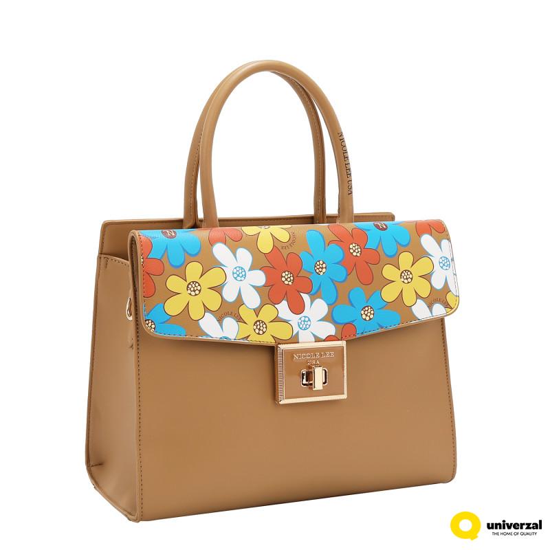 TORBA NICOLE LEE FLO17474 TAUPE 