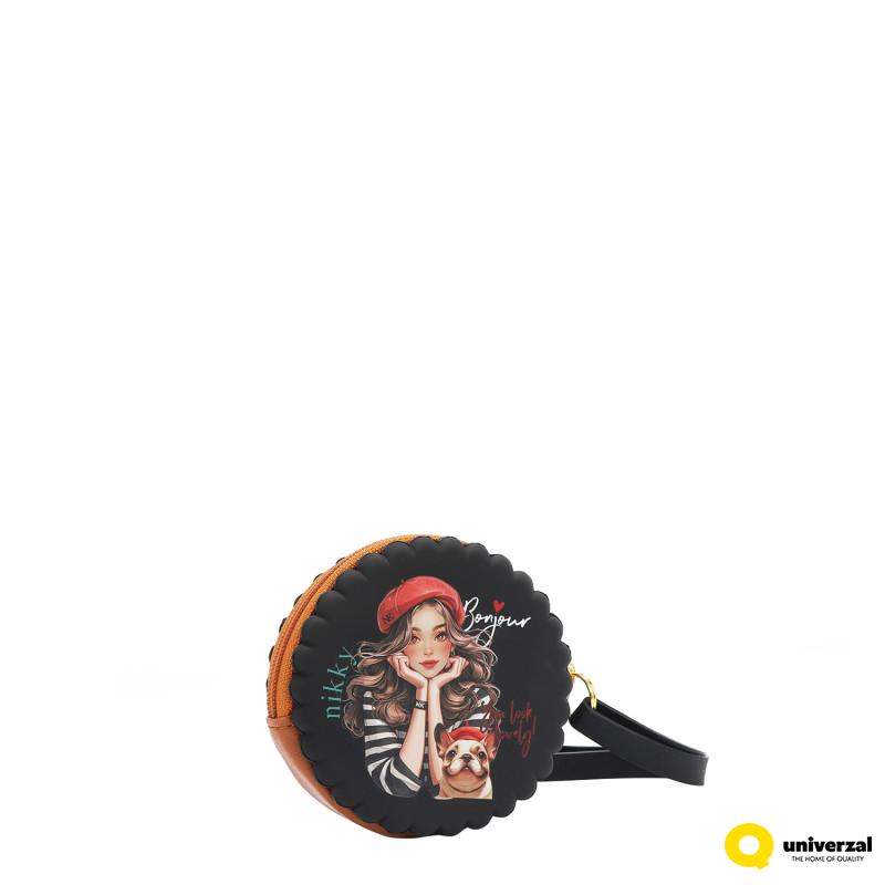 TORBA NIKKY NK25011 ESSENCE OF YOU-BLACK SS2025 