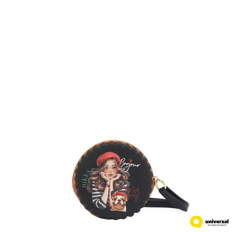 TORBA NIKKY NK25011 ESSENCE OF YOU-BLACK SS2025 