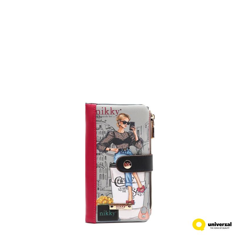 NOVČANIK NIKKY KOPČA NK22520 URBAN COFFEE DREAM FW2024 