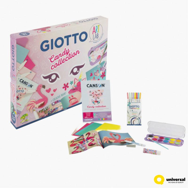 SET ZA BOJENJE GIOTTO ART LAB CANDY COLLECTION 582400 