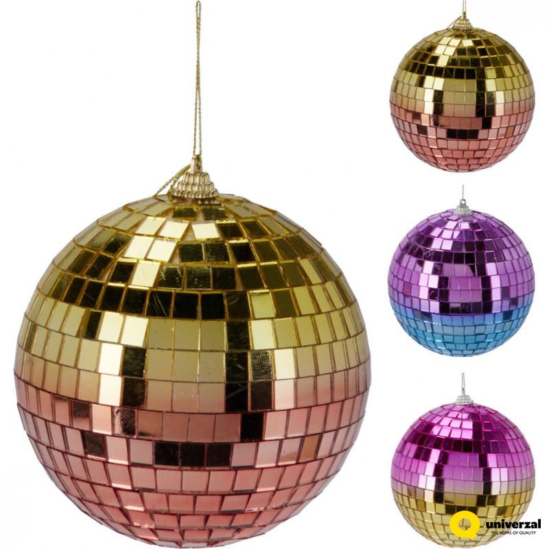 KUGLA OGLEDALO 150mm 3 BOJE AWT200680XMAS 