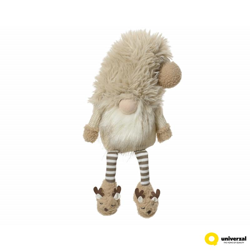 FIGURA PATULJAK NOVOGODIŠNJI 48CM KREM 646877 