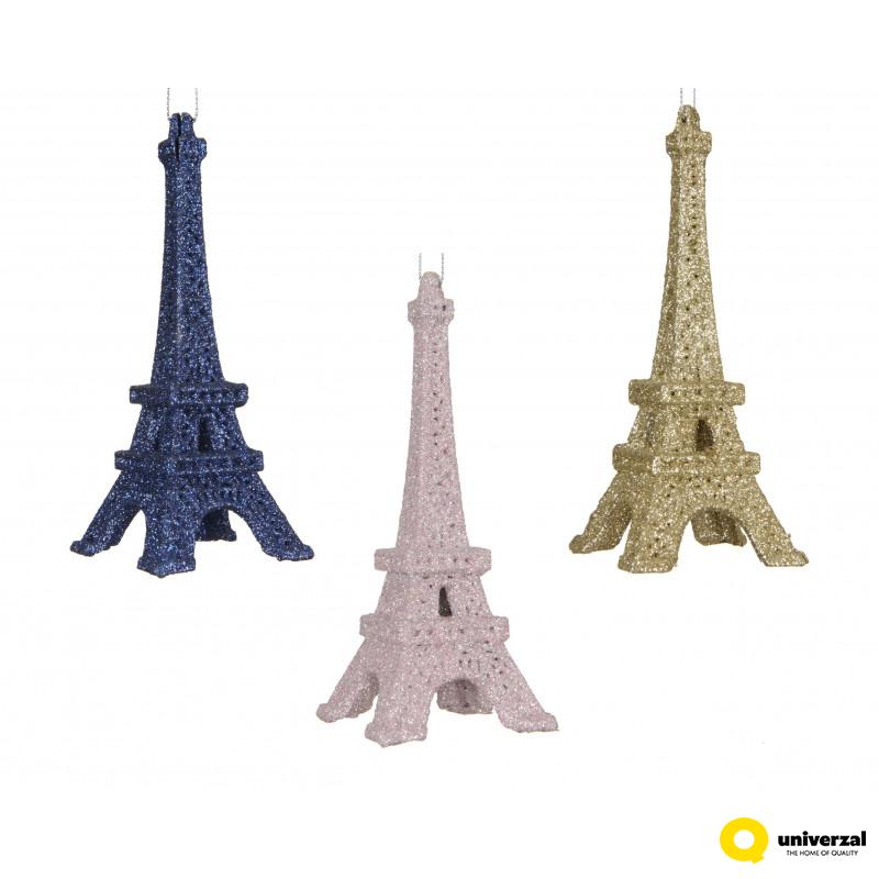 FIGURA DEKORATIVNA AJFELOVA KULA 14.5CM 028411 