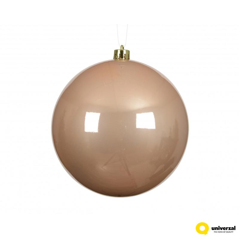 KUGLA NOVOGODIŠNJA 14CM PEACH PEARL 022640 