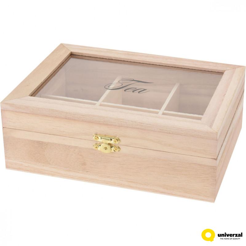 KUTIJA ZA ČAJ DRVENA C37565510 