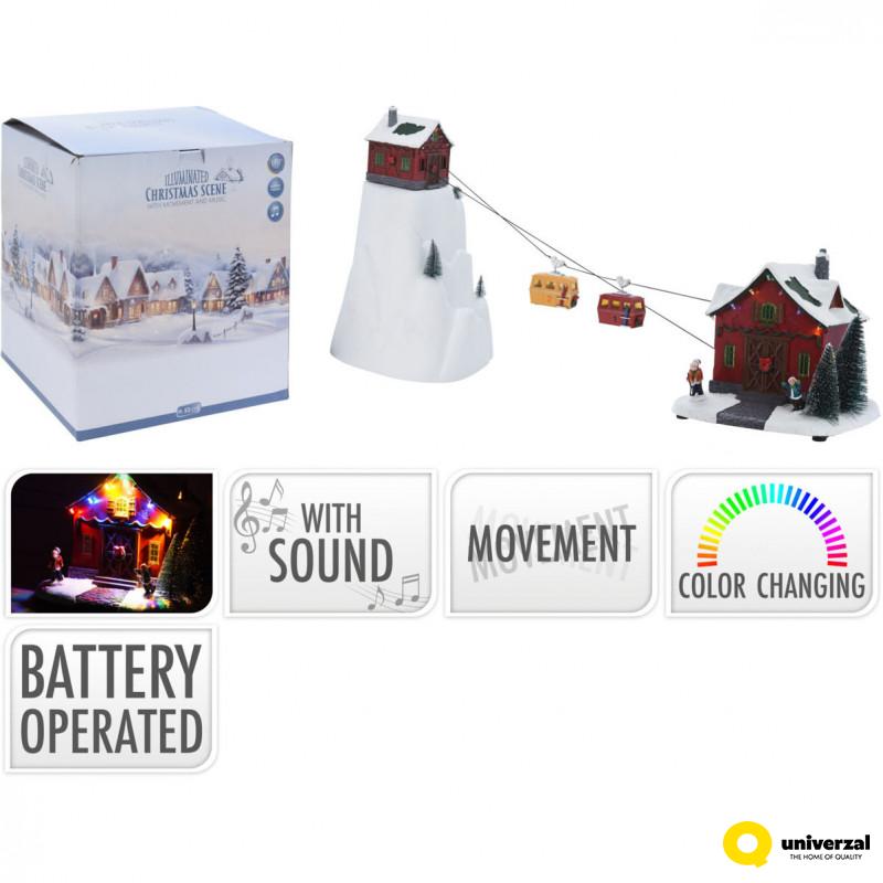 NOVOGODIŠNJA FIGURA ŽIČARA 53CM ABG102120 