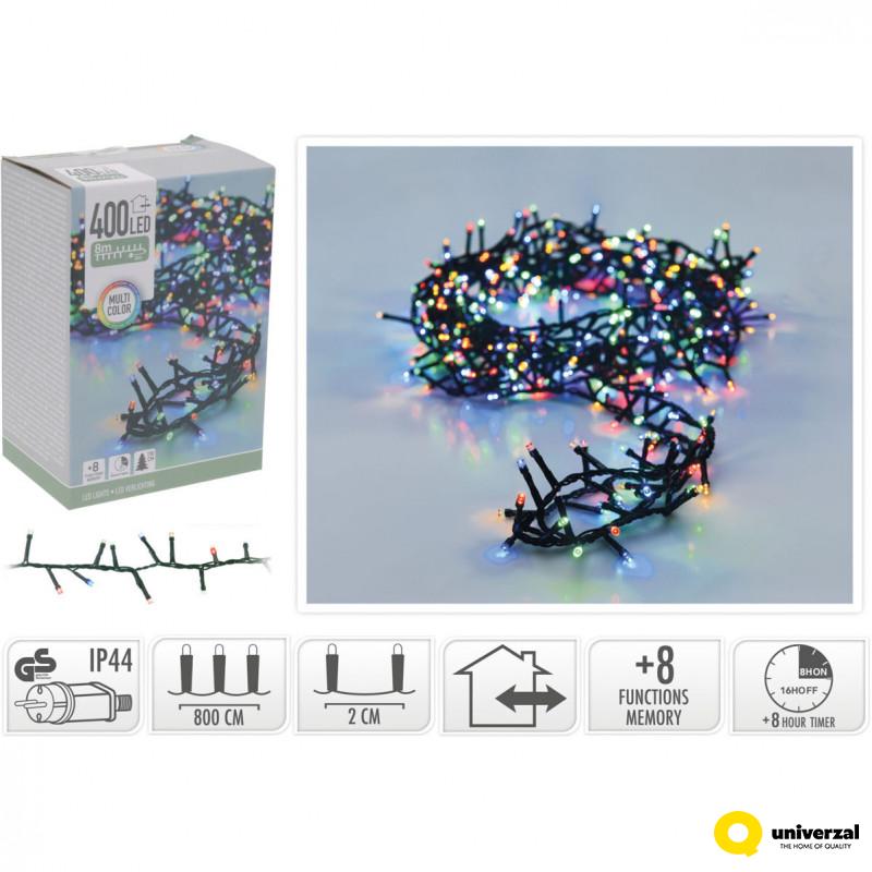 LAMPICE NOVOGODIŠNJE 400 LAMPICA 8 METARA MULTI AX8560200 