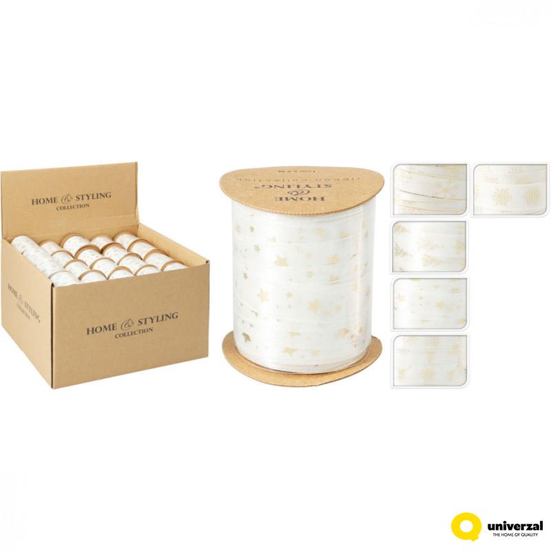 TRAKA UKRASNA ZA POKLON 1CMX5M CREM 5 MOTIVA CAA822310 