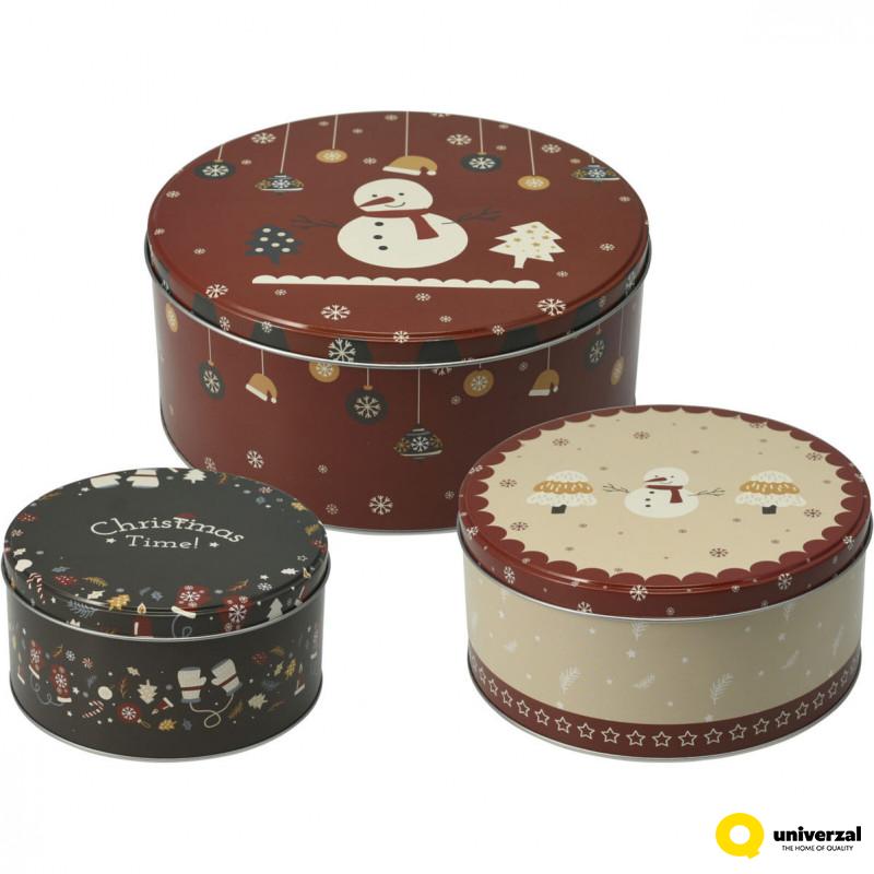 UKRASNA KUTIJA METALNA ZA KOLAČIĆE 3/1 170490540 