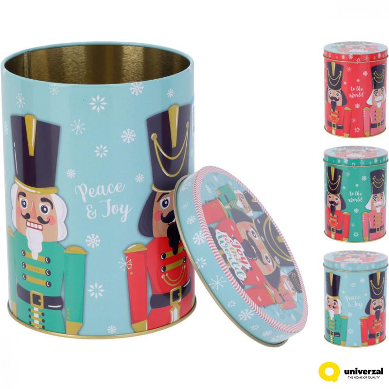 KUTIJA UKRASNA METALNA OKRUGLA 105X140MM 170492460 