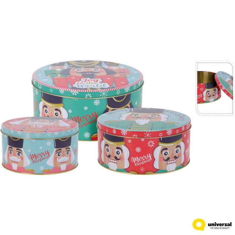 KUTIJA UKRASNA METALNA ZA KOLAČIĆE 3/1 170492470 