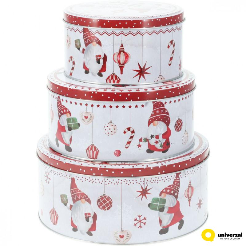 UKRASNA KUTIJA METALNA OKRUGLA 3KOM. 170493700 