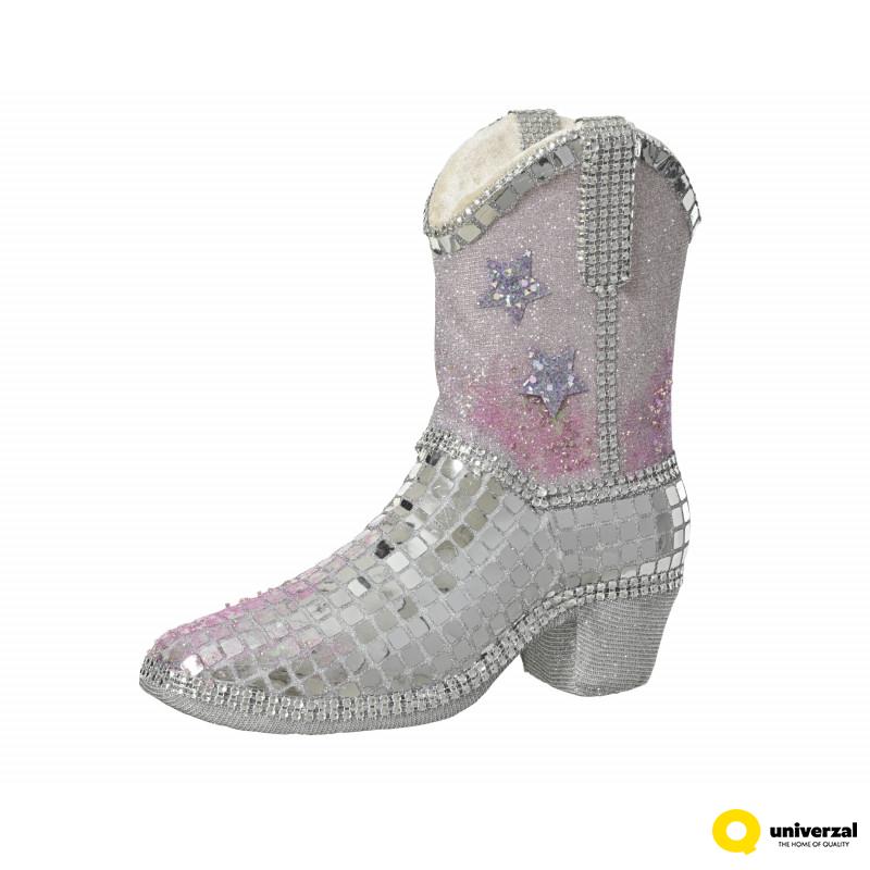 FIGURA UKRASNA ČIZMA 26CM PINK 398489 