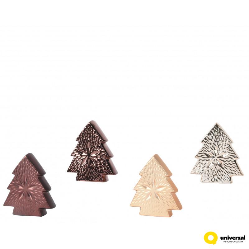 UKRAS NOVOGODIŠNJI JELKA KERAMIČKA 11.9CM 537862 