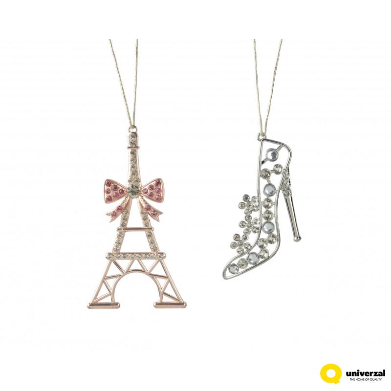 UKRAS DEKORATIVNI CIPELA-AJFELOVA KULA 11.5CM 709549 