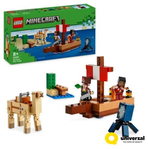 KOCKE LEGO MINECRAFT 21259 DE PIRATENSCHIPREIS 