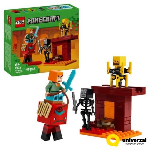 KOCKE LEGO MINECRAFT 21266 THE NETHER LAVA BATTLE 