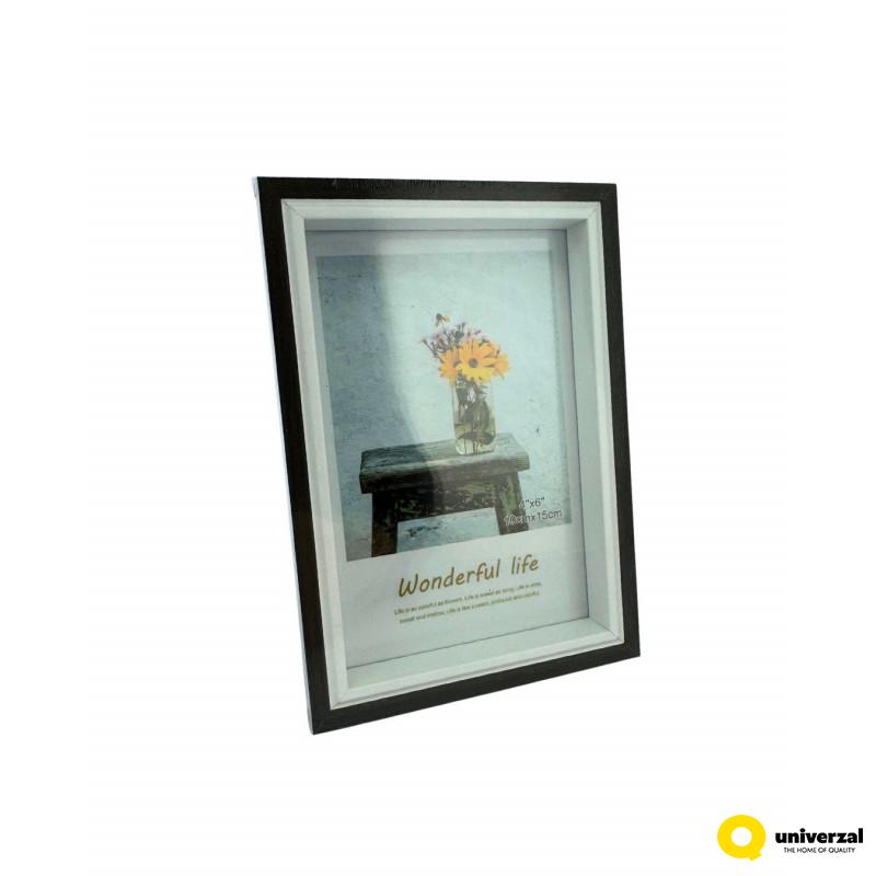 RAM ZA SLIKE 10X15CM W1222GS-35 SIVI 