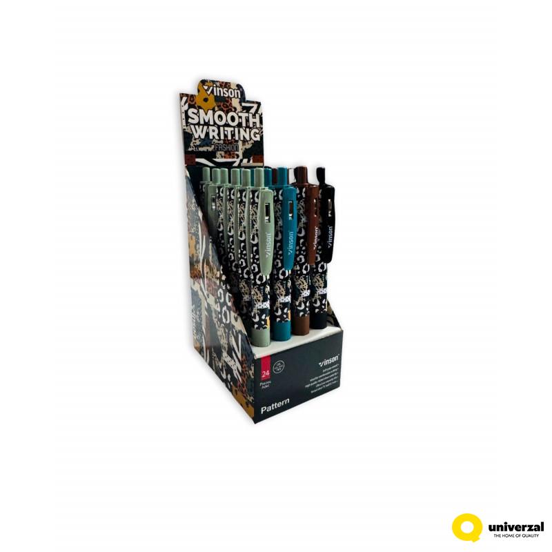 HEMIJSKA OLOVKA VINSON FASHION PATTERN GEL PEN 500 