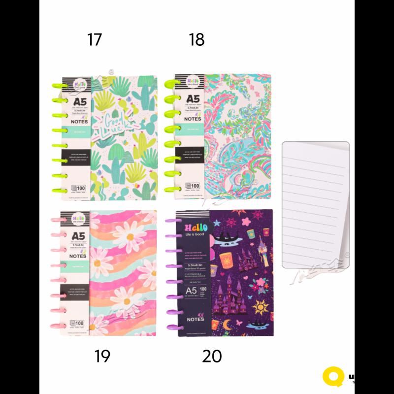 NOTES A5 100LISTA MGQA5-007 