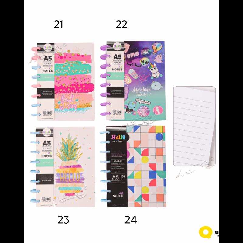 NOTES A5 100LISTA MGQA5-007 